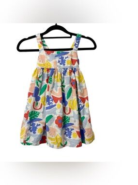 Disney Hanna Andersson Surfing Mickey Mouse Sleeveless Resort Dress Sz 4